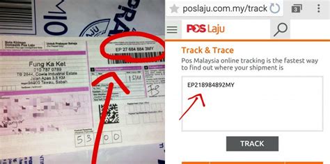 parcelhub tracking number.